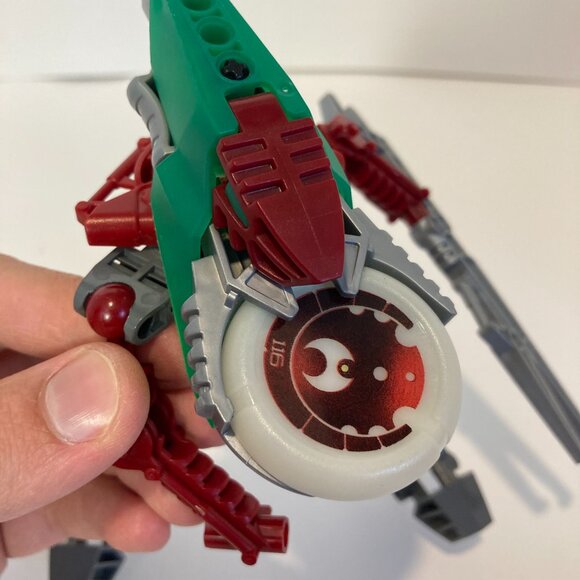 LEGO Bionicle Vahki 8614 Nuurakhu Red Figure With Disc and Manual - Picture 2 of 9